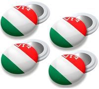 4 Aimants Porte Dossard Running Magnétique Marathon Trail Italie