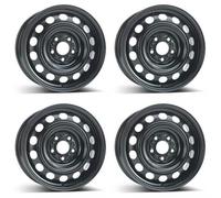 4 Alcar Jantes tole en acier 4-9223 6.5Jx16 Pouce ET50 5x114.3 pour Mazda 3 Lot