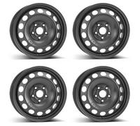 4 Alcar Jantes tole en acier 4-9915 6.5Jx16 Pouce ET50 5x112 pour Audi A3 Lot de