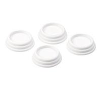 4 amortisseurs de vibrations universels, coloris blanc [Infactory]