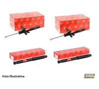 4 Amortisseurs TRW Pour FORD FOCUS II Antérieurs Postérieurs