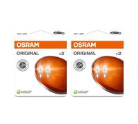 4 Ampoules Intérieure W1,2W 12V 1,2W W2X4.6D OSRAM ORIGINAL Compatible Avec PKW