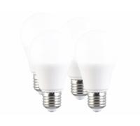 4 ampoules LED E27 avec 3 niveaux de luminosité - 9 W - 830 lm - Blanc du jour Luminea