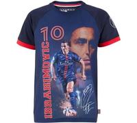 4 Ans - Maillot - Psg - Zlatan Ibrahimovic - Collection Officielle - Taille Enfant - Manches Courtes Multicolore