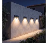 4 applique murale solaire kyla 100lm