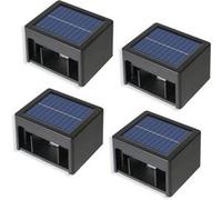 4 Appliques solaires DAXY H6cm 6