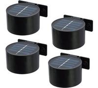 Lumisky Lot de 4 appliques murales solaires LED blanc chaud 4x SPOTIK H4,5cm