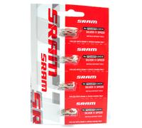 Sram 11v Attache rapide chaine - Un paquet de 4, Argenté. 1 silver