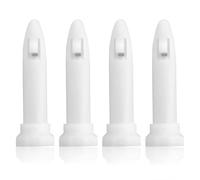4 axes d'amortisseur pour machine à laver 124004124/2 7,4 x 1,4 cm blancs