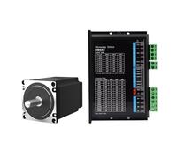 4-axis NEMA23 57HS112 2.8Nm stepper motor with DM542 driver and Mach3 interface board with 350W36V power adapter motor set(8mm Dual shaft)