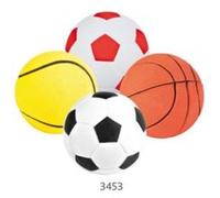 4 Balle De Jeu, Caoutchouc Souple, Ø 6 Cm - Mon Animalerie G