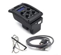 4-Band Guitar EQ Preamp with Chromatic Tuner 78mm