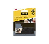 4 bandes auto-agrippantes noir SCOTCH L.7.6 x l.25 mm Noir G