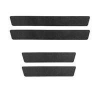 4 Bandes de Seuil en Fibre de Carbone pour Hyundai Bayon 2021-, Plinthes Auto en Fibre Carbone Bande de Protection de Seuil de Voiture