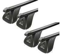 4 barres de toit AURILIS VDP compatibles avec pour VW compatibles avec pour VW T5 à partir de 03 ACIER