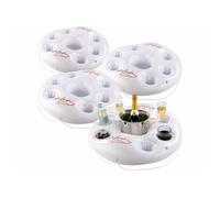 4 bars flottants pour piscine Infactory