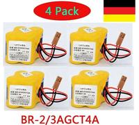 4 batteries BR-2/3AGCT4A 6V 4400mAh PLC pour Fanuc CNC Machine A98L-0031-0025