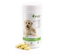 4-BEINER Mobility-DOG, 120 comprimés pour les articulations de chiens, griffe du diable, MSM, chondroïtine, glucosamine, hyaluron, extrait d'encens, bromélaïne, moules aux orles verts, vitamine B etc.