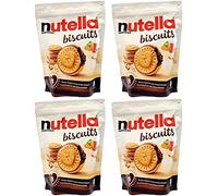 4 BISCUITS NUTELLA DE 304 GR - UN GRAND COEUR LE COOKIE AU COEUR DE NUTELLA