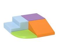 4 blocs de construction en mousse XL - modules de motricité - certifiés normes EN71-1-2-3 - mousse EPE revêtement PU orange Orange G