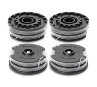 4 Bobine de fil de Rechange Compatible avec Parkside PRTA 20-Li A1/B2/C3 PRT 300 A1 PRT 550 A1/A3,Bobines de fil pour Coupe-bordure(8,2m x Φ1.65mm)