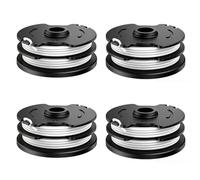 4 Bobine Fil de Rechange pour Parkside LIDL PRTA 20-Li PRT 550 PRT 300 | A1 B2 C3 Bobines Coupe Bordure 10m x 1.65mm Bobine sans Fil pour Parkside Débroussailleuse Coupe-bordures