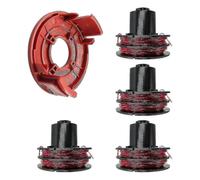 (4 bobines - 1 capuchon de bobine) 2025 pour coupe-bordures AL-KO GTE 350 / GTE 450 / GTE 550 6 bobines