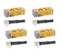 4 Bobines Bobine D'Allumage pour Alfa Romeo Mito 1.4 Multiair 77 Kw 105 HP Cv