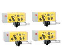 4 Bobines Ngk Pour Audi A3 Sportback 8Pa 1.6 Fsi 85 Kw 115 Cv