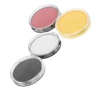 4 boîtes de peinture visage clown lavable 30 g soluble dans l'eau | Doux pour la peau, format compact et facile à transporter, pour enfants et fêtes d'Halloween ou de Noël, 30 g par boîte