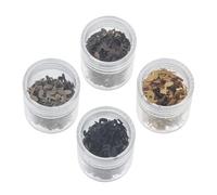 4 Boîtes Décorations de Manucure de Note, Paillettes PVC DIY | Accessoires pour Nail Art, Faciles à Utiliser Entretenir, pour Manucure DIY et Rendez