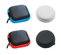 4 boîtes pour écouteurs, Sac de Rangement pour écouteurs Multifonctions, boîte pour écouteurs de Rangement Portable, Sac de Protection pour écouteurs (2 Styles et 4 Couleurs)