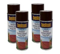 4 Bombes De Peinture Belton Robust Ral 8017 Chocolat 400ml