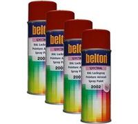 4 bombes de peinture Belton Spectral RAL2002 Orange sang 400ml