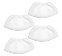 4 Bonnettes Microfibre Lingettes Lingette pour Nettoyeur Vapeur pour Karcher Easyfix SC1, SC2, SC3, SC4, SC5 Accessoires, Bonnettes pour Nettoyeur Vapeur, Bonnette Microfibre Chiffon pour Buse à Main