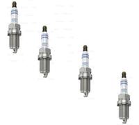 4 Bosch Bougies FR7KPP33U+ pour Audi Ford Jaguar Mercedes Rover Toyota Volvo