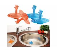 4 bouchons d'évier ''Help'' Infactory