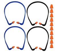 4 Bouchons D'Oreille Supra-Auriculaires Et 5 Paires De Bouchons D'Oreille De Remplacement, Bouchons D'Oreille En Silicone Insonorisants, Bouchons D'Oreille De Sommeil