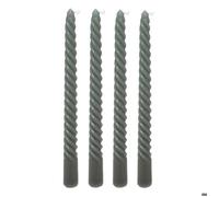 4 bougie-bâtons ""Twist many"" vert 180g - Atmosphera Créateur d'intérieur