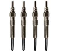 4 Bougie de préchauffage Compatible pour A2 A3 A4 Altea Ibiza Leon Toledo Fabia Octavia Roomster Superb Caddy Crafter T5 Caravelle Multivan Transporter Golf V Eos Jetta Polo 1,9 Tdi 105 2,0 140ch