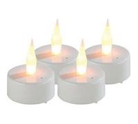 Lunartec 4 Bougies Chauffe-Plat LED à souffler