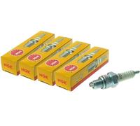 4 bougies d'allumage NGK CR9E 6263 compatible pour Gilera Bimota Kawasaki GSX-R