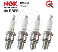 4 Bougies D'Allumage Pas Long NGK B8ES PORSCHE 356 A 1500 GS CARRERA 1955-1957