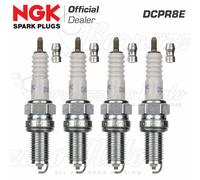4 Bougies Ngk Dcpr8E Chevrolet Spark / Lpg 1.2 03.2010