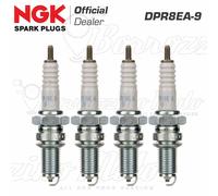4 Bougies NGK DPR8EA-9 Honda GL Goldwing 1100 1982