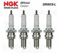4 Bougies NGK DR8ES-L Honda GL 1100 D Goldwing 1100 1980 - 1981