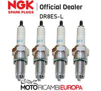 4 Bougies NGK DR8ES-L Pour HONDA GL 1100 Goldwing 1100 1980 1981