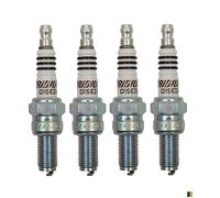 4 bougies NGK iridium CR9EIX pour Yamaha FZ1 N/S Fazer millésimes 2006, 2007, 2008, 2009, 2010, 2011, 2012, 2013, 2014, 2015