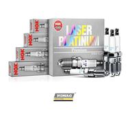 4 Bougies NGK Platine PLKR7A Mercedes Classe C - Classe E - GLK - CLK - SL