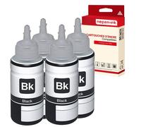 4 Bouteille d'encre pour CANON GI46 Black 135 ml